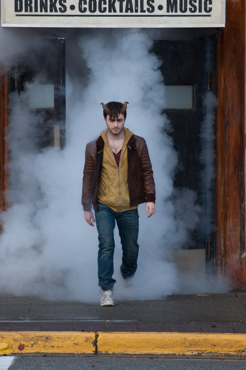 Illustration for article titled Daniel Radcliffe Looks Like Hell In These New Horns Stills
